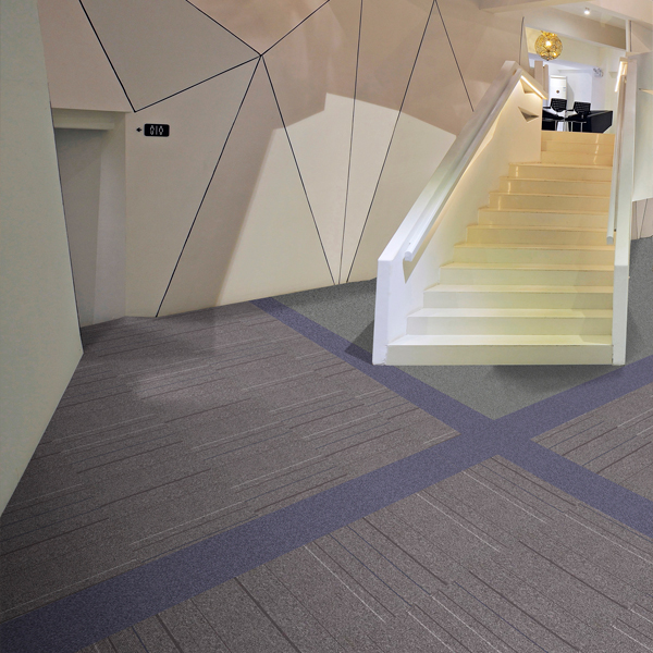 Bombardier Voxflor Hotel Square Nylon Carpet Tile Factory