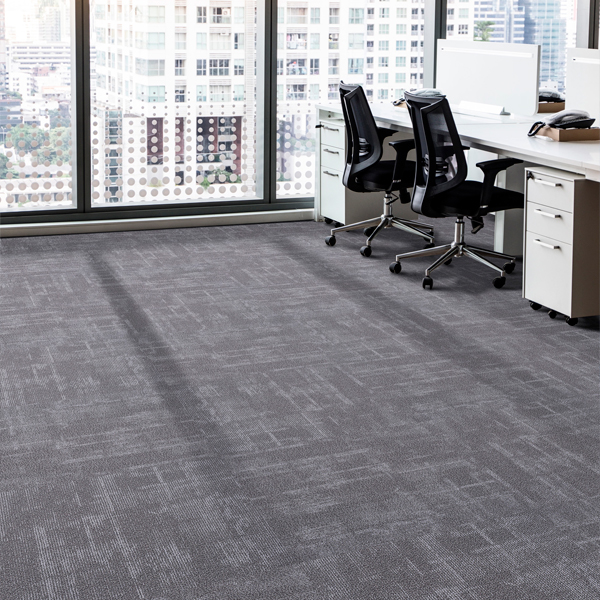 Morning Easy To Install Grey Corridor Carpet Tiles Factory