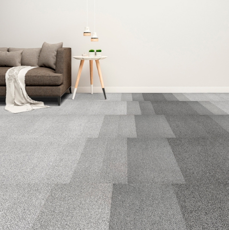 Sense PU Backing Commercial Nylon Carpet Tile Factory