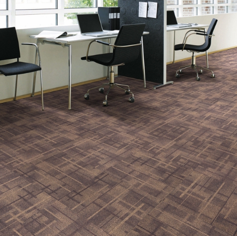 Stuttgart 19.6 by 19.6 Square Nylon Carpet Tile Factory