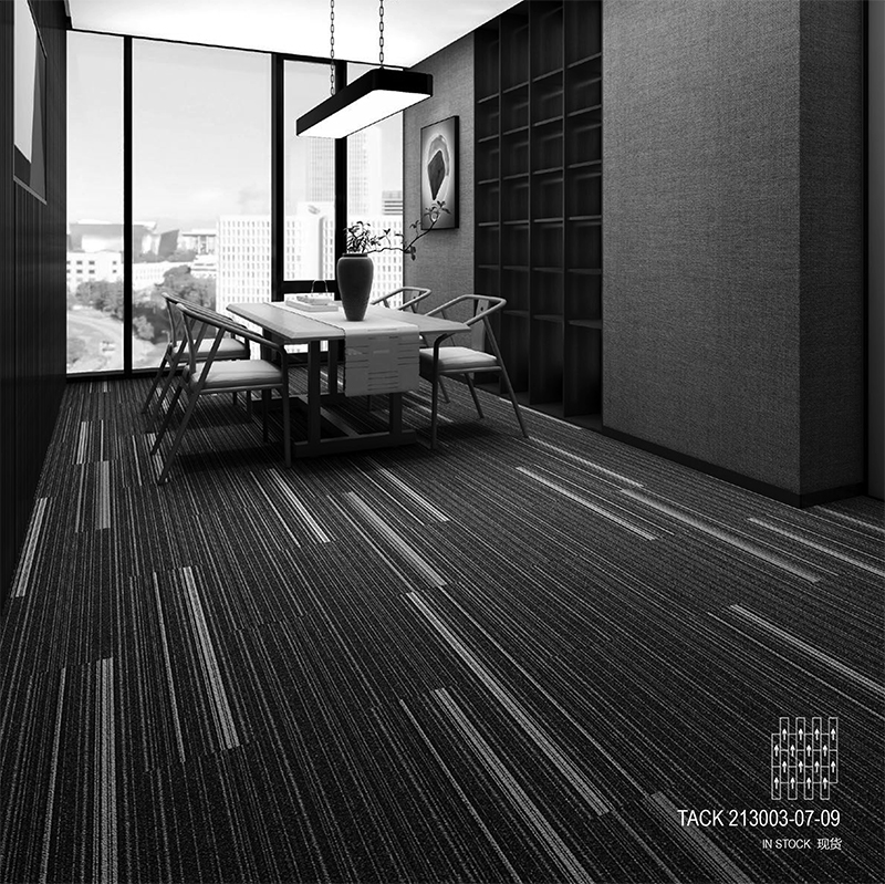 TACK213 Office Carpet Installation Square Carpet Factory