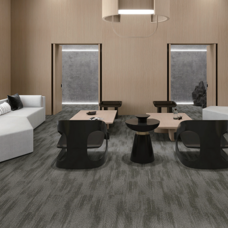 LAGOM217 Easy To Install Comercial Office Carpet Tiles Factory