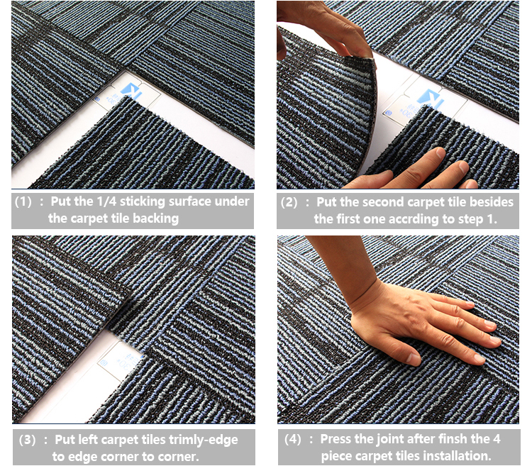 Easycarpeter Carpet Tile Installation Method