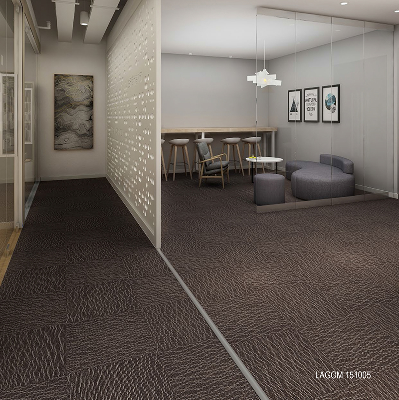 LAGOM151 Wholesale High Quality Nylon Carpet Tile Factory