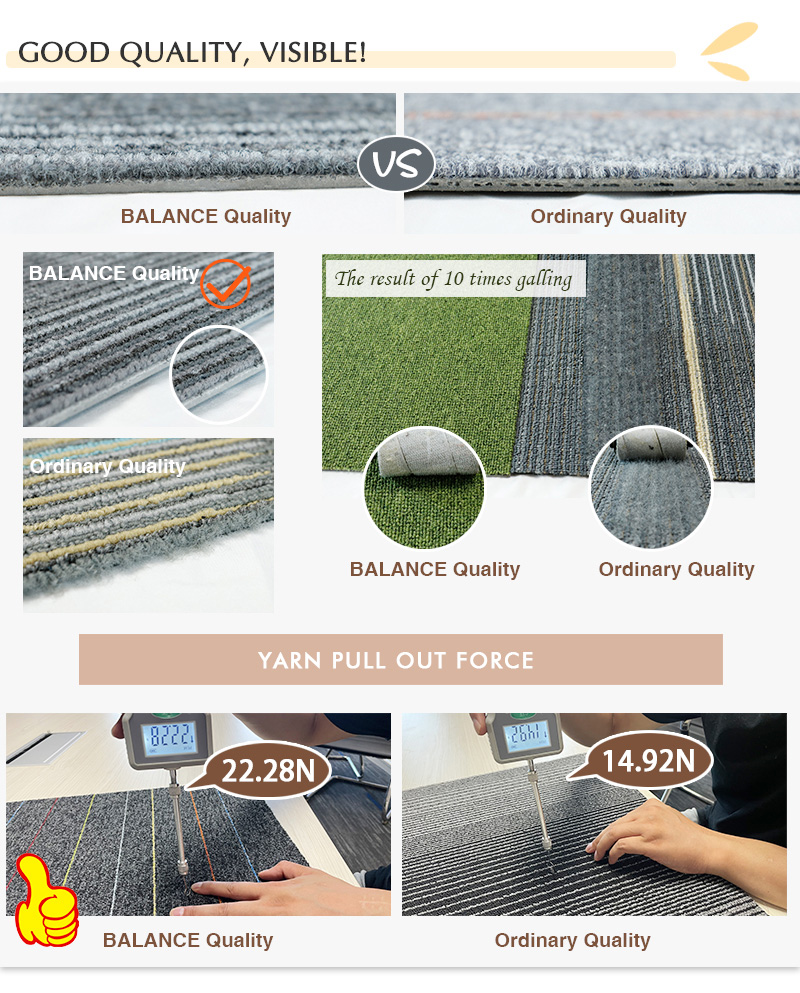 Replacement of Damaged Carpet Tiles