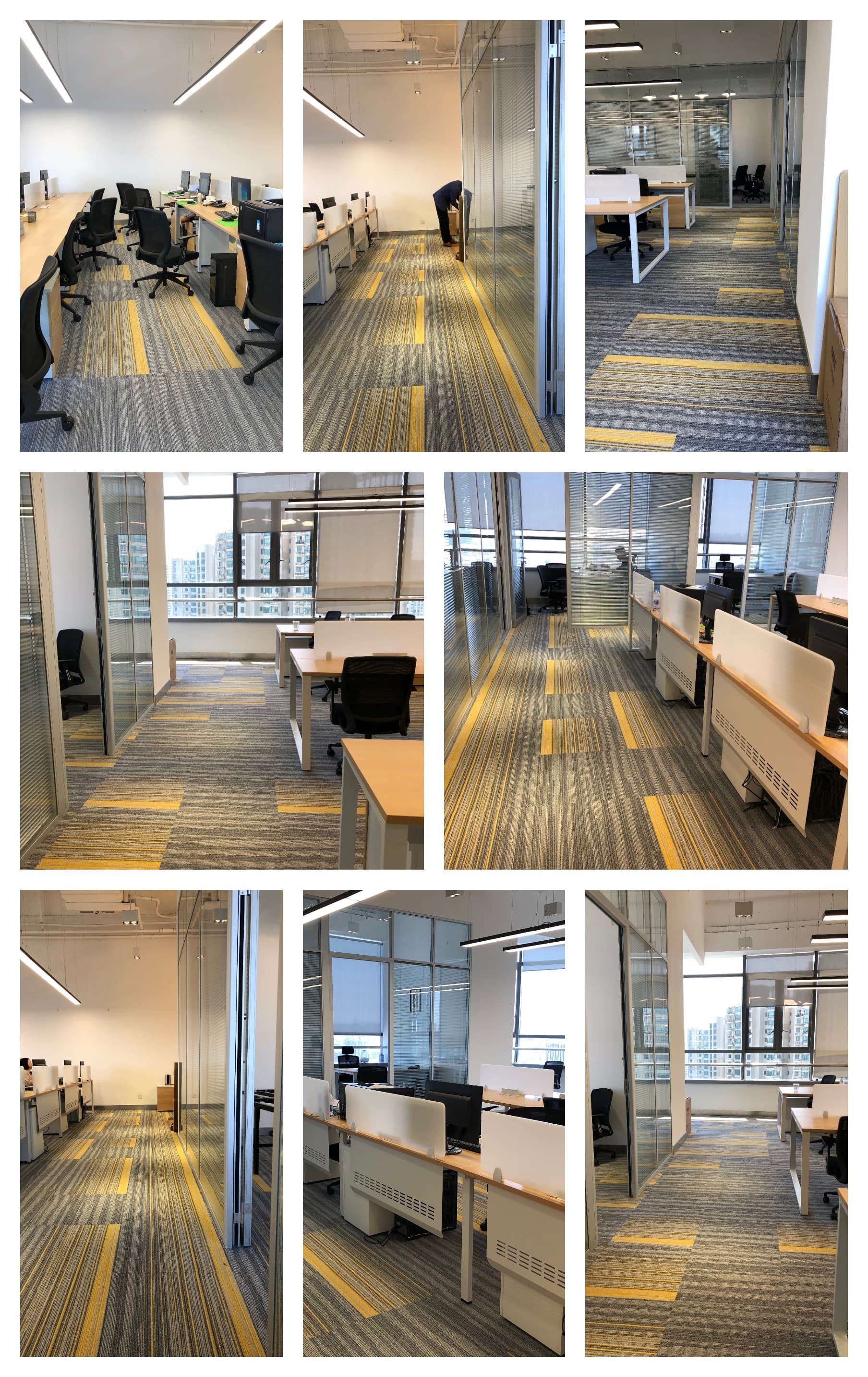 Office Commercial Carpet Tiles