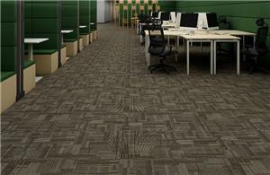 Easycarpeter Carpet Tile Project For JORDAN Headquarters In United States of America