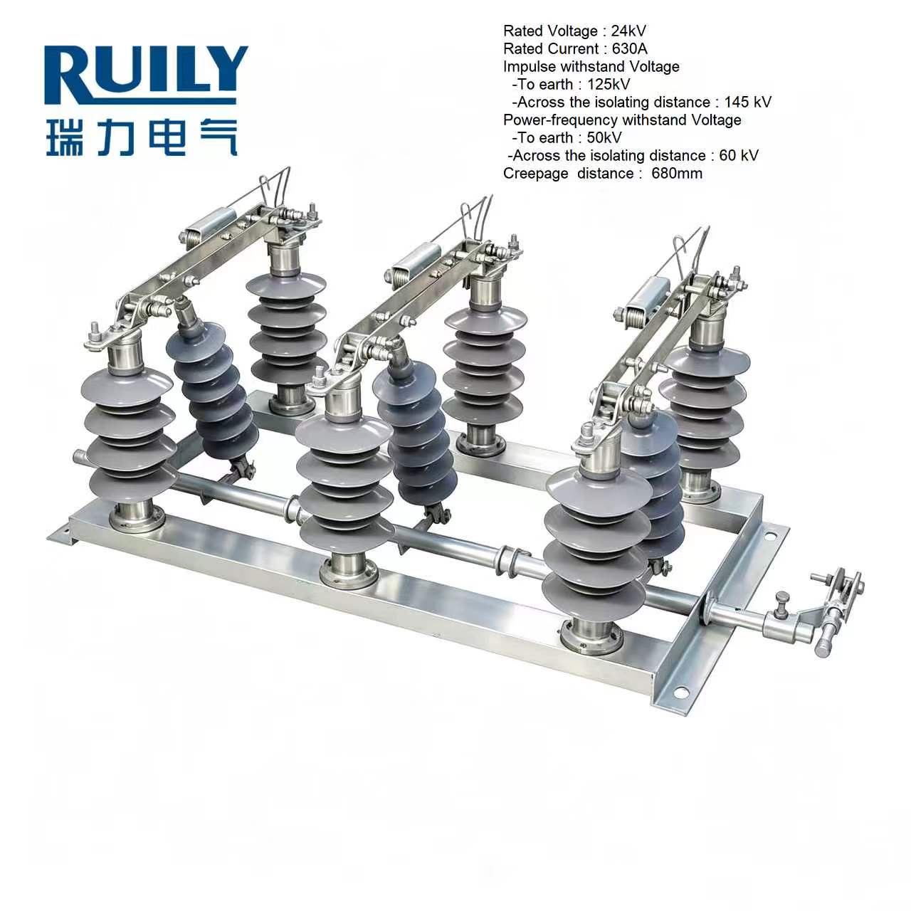 15-36 kv disconnector switch three phase