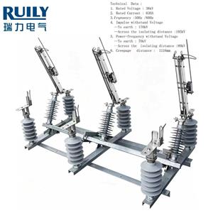15-36 kv disconnector switch three phase