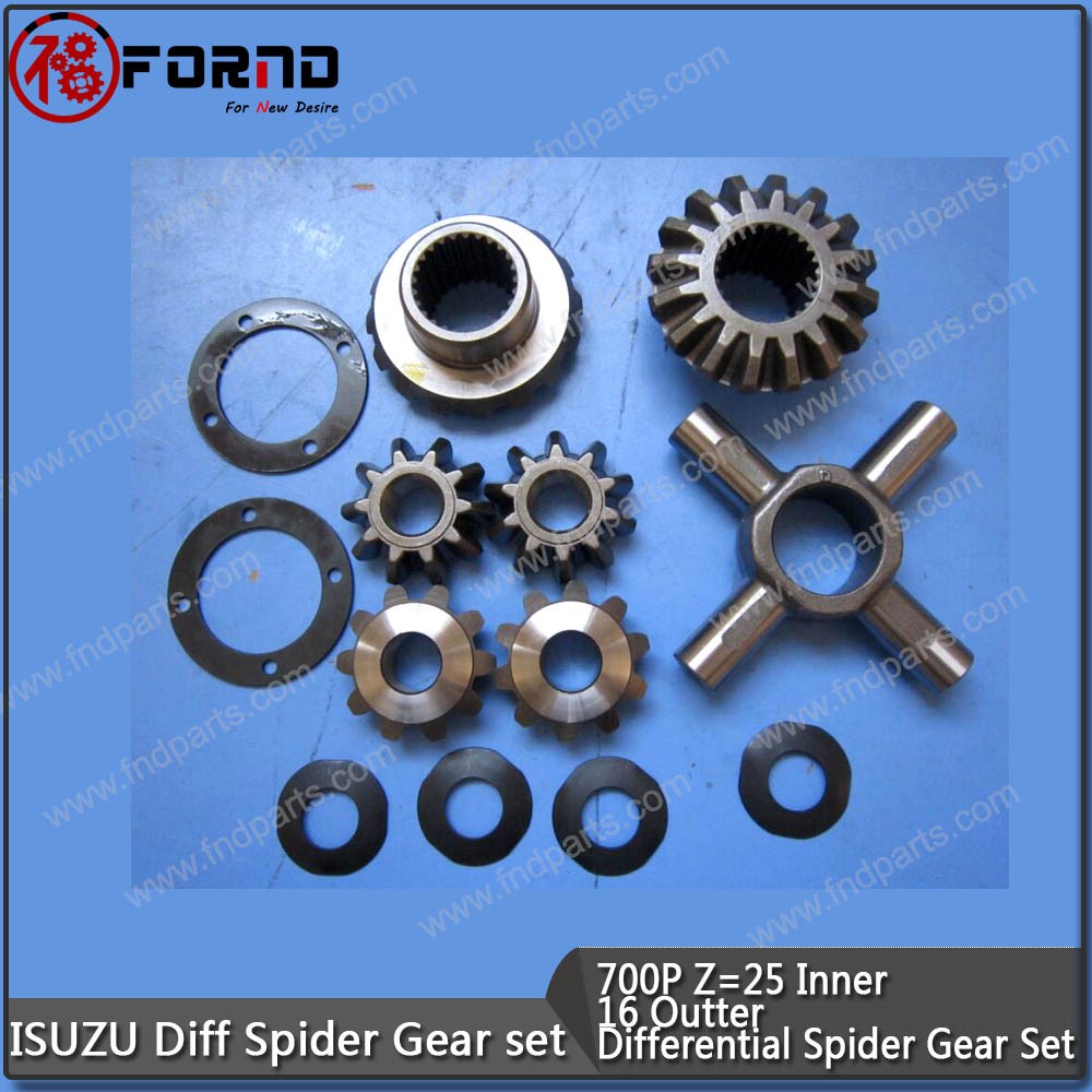 ISUZU 700P DIFFERENTIAL SPIDER GEAR SET With Washer