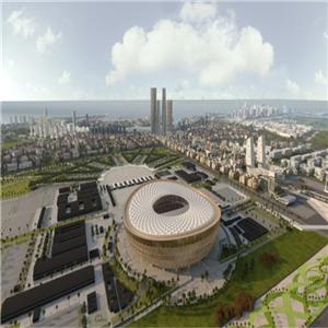 WONEPART COMPONENTES DE SUMINISTRO CRCC emprendido el proyecto principal estadio de la Copa Mundial de Qatar