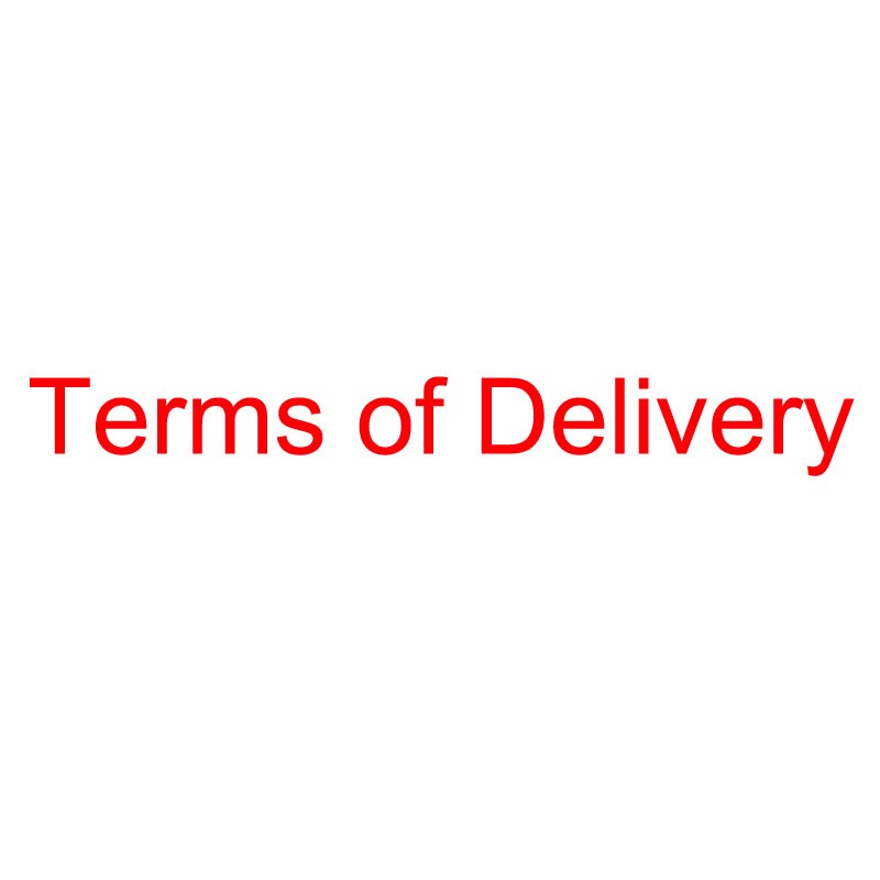 Terms of Delivery