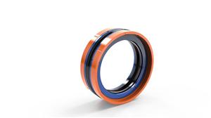 DAS Compact Piston Seals Orange