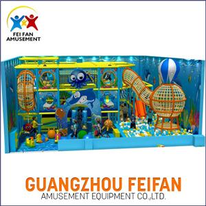 Ocean-Themed Indoor Play Center Children's Play Equipment