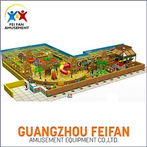 Wood Indoor Playground Equipment