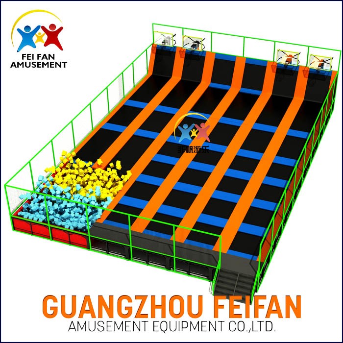 Outdoor Trampoline Park
