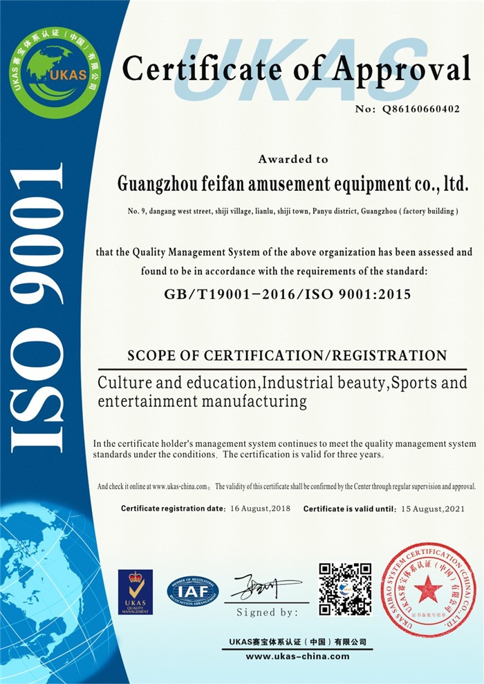 ISO certification