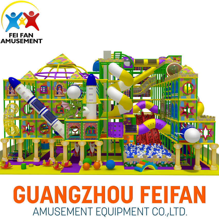 Large Indoor Playuground,Play Equipment,Naughty Castle