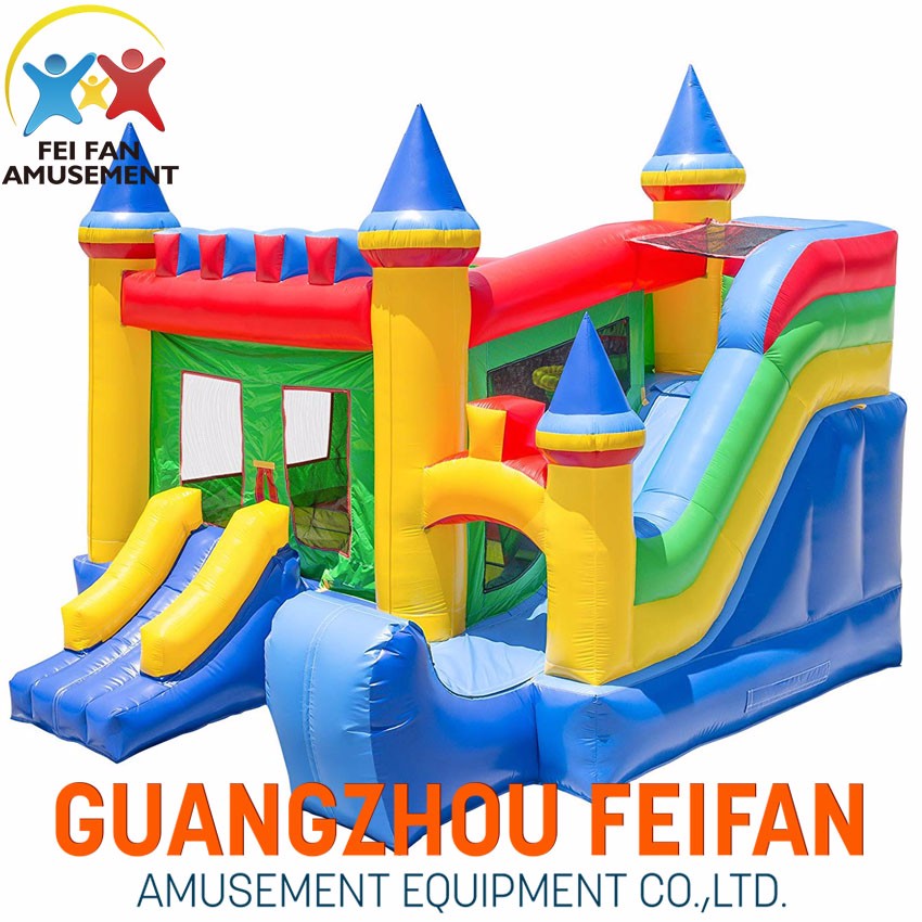 PVC inflatable slide