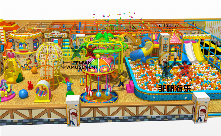 kids indoor playground maze