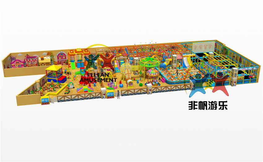 indoor playground area