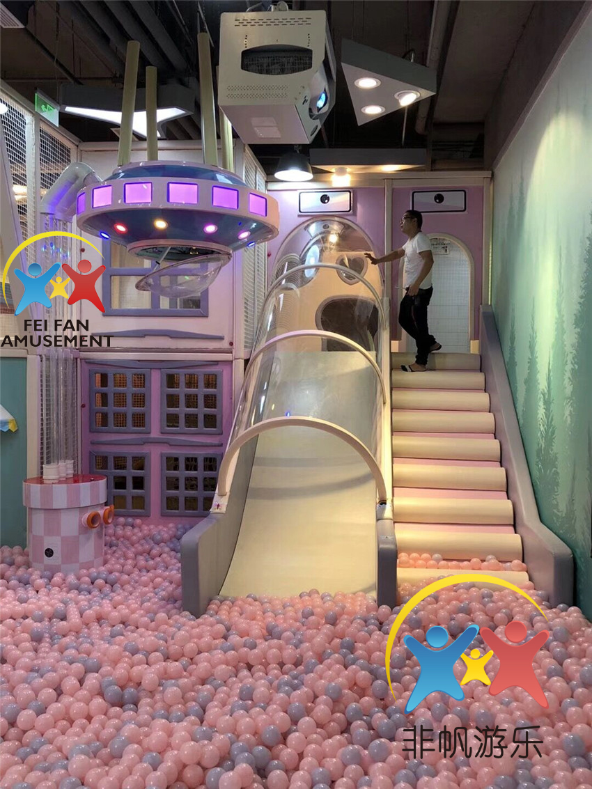 indoor playground big slide