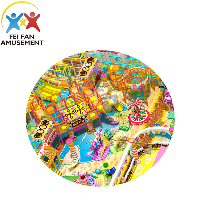 indoor playground course device for kids