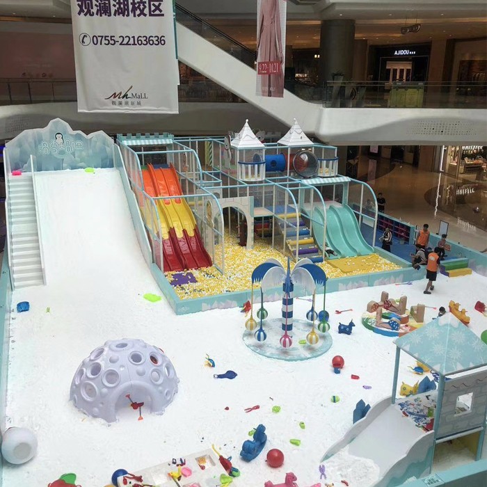 Summer New Project Mall Snow Playground