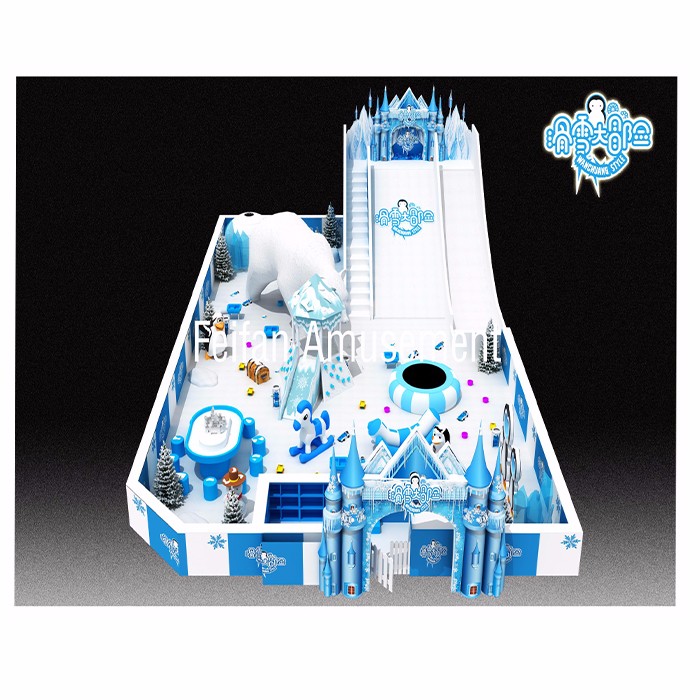 Newest Indoor Playground Project Snow Playground