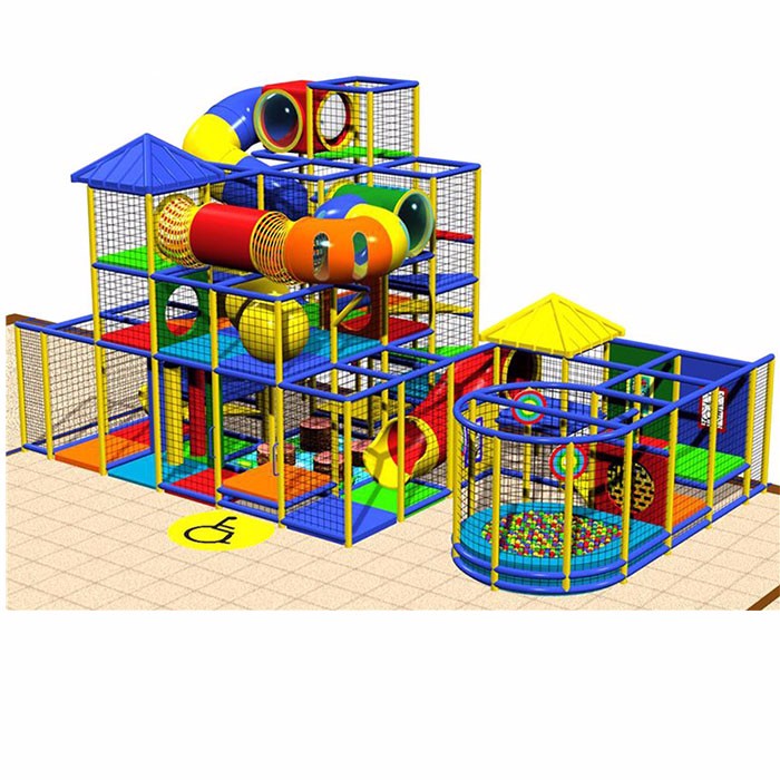 Wooden Material Indoor Playground For Children