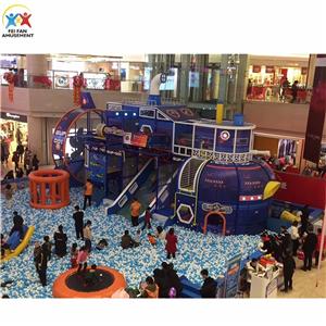 Children inside playground