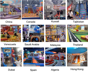 Children indoor playground equipment for Commercial