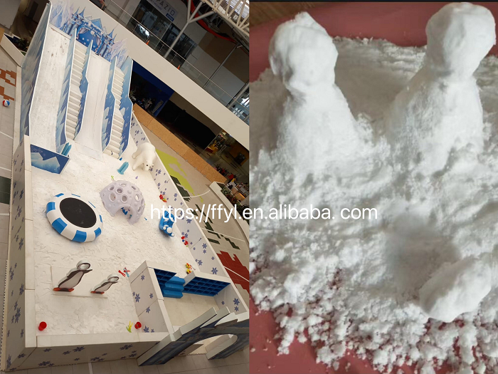 Simulation kids snow park indoor playground