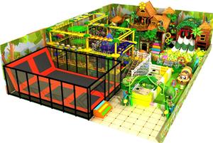 Full-customized forest theme indoor playground commercial modular playground for kids
