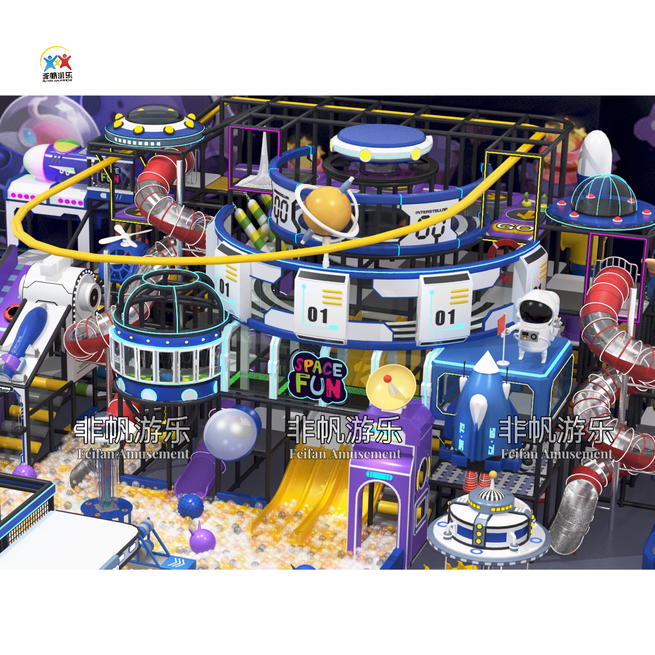 New Cooperation Of Feifan Indoor Playground With Dubai Clients