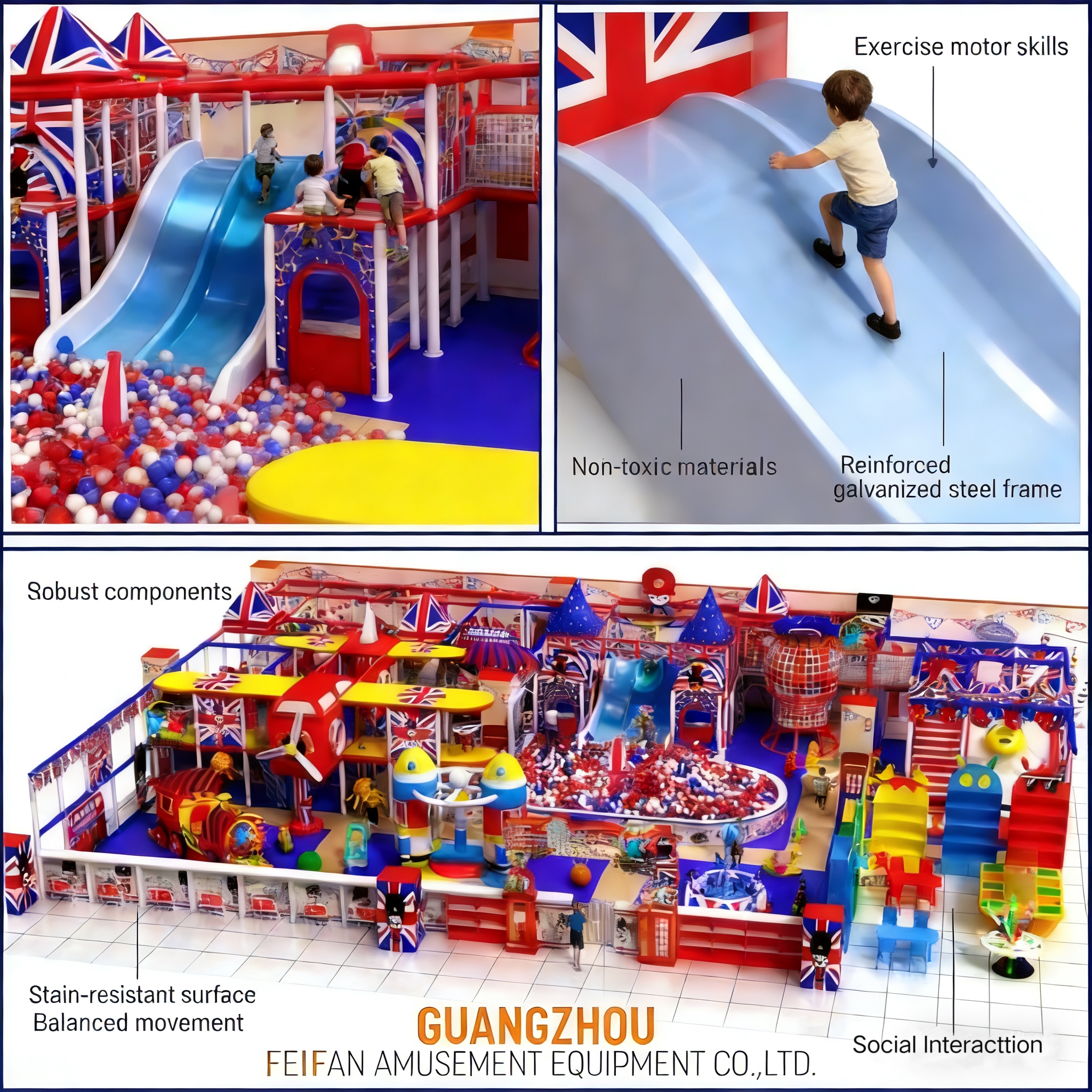 commercial indoor playground equipment