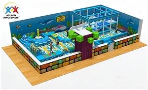Top-Sale Ocean themed Indoor Playground Facilities Soft Play Sets Parque Infantil