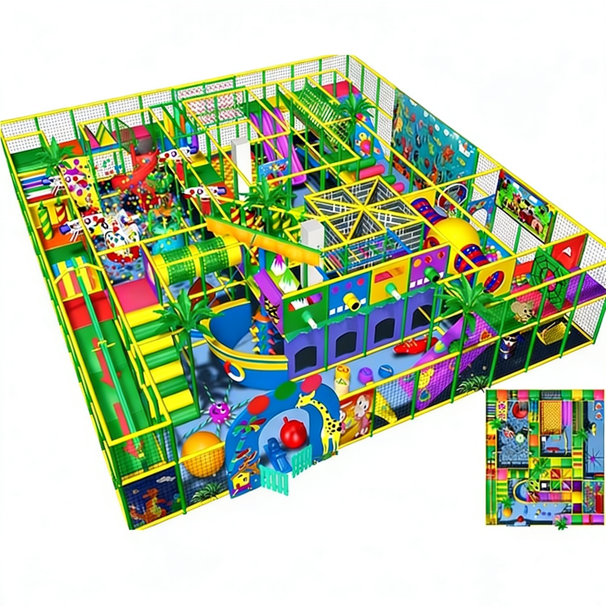 Custom indoor play equipment