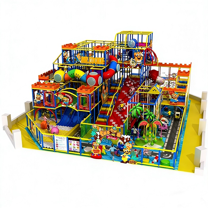 Commercial Playground Indoor Play Zone Soft Play Structure Family Entertainment Center
