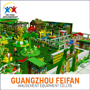 Forest-Themed Indoor Playground Kids Amusement Equipment Soft Indoor Play Zone