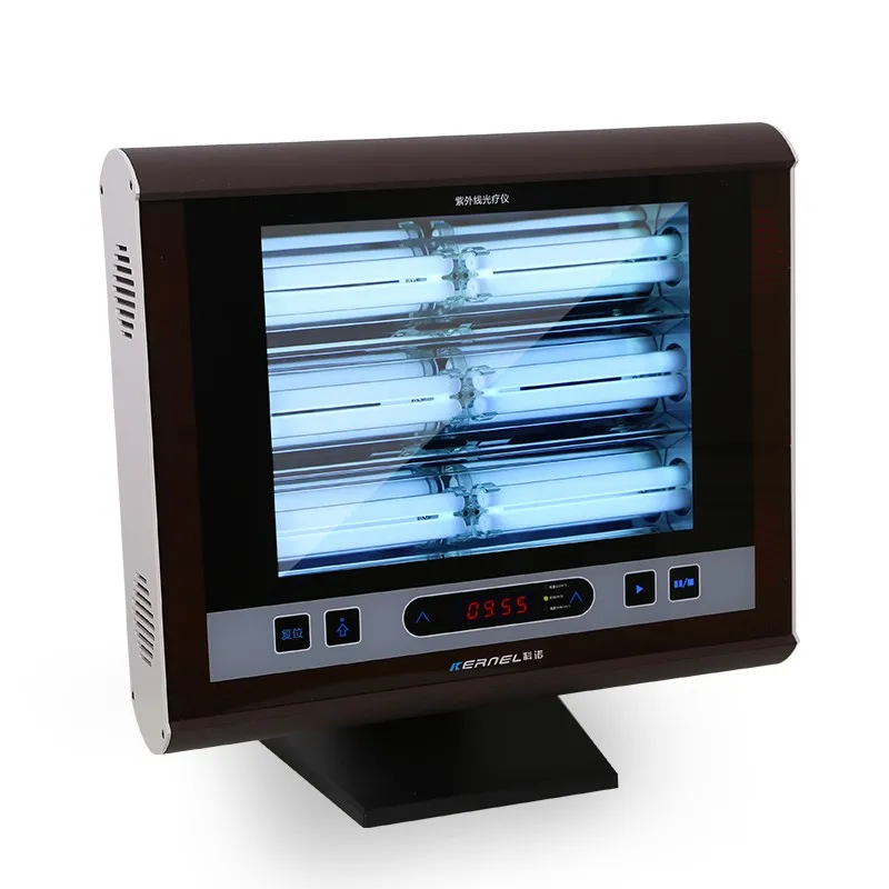 Lâmpada de mesa UVB para fototerapia de vtiligo e psoríase
