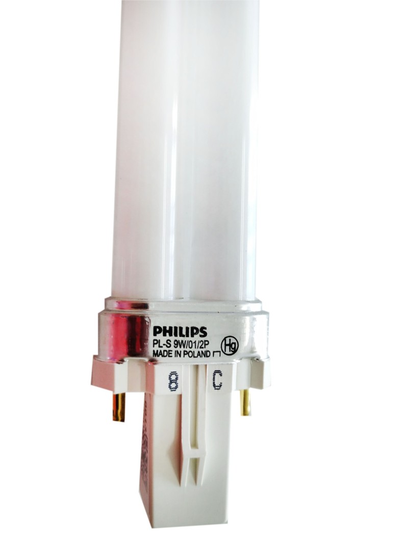 Lâmpada UVB Philips PL-S 9W 01 2P de banda estreita