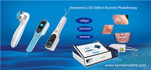 Kernel's 2022 Último excimer láser 308nm Dermatología UVB Fototerapia para vitíligo Psoriasis Serie de tratamiento Próximamente