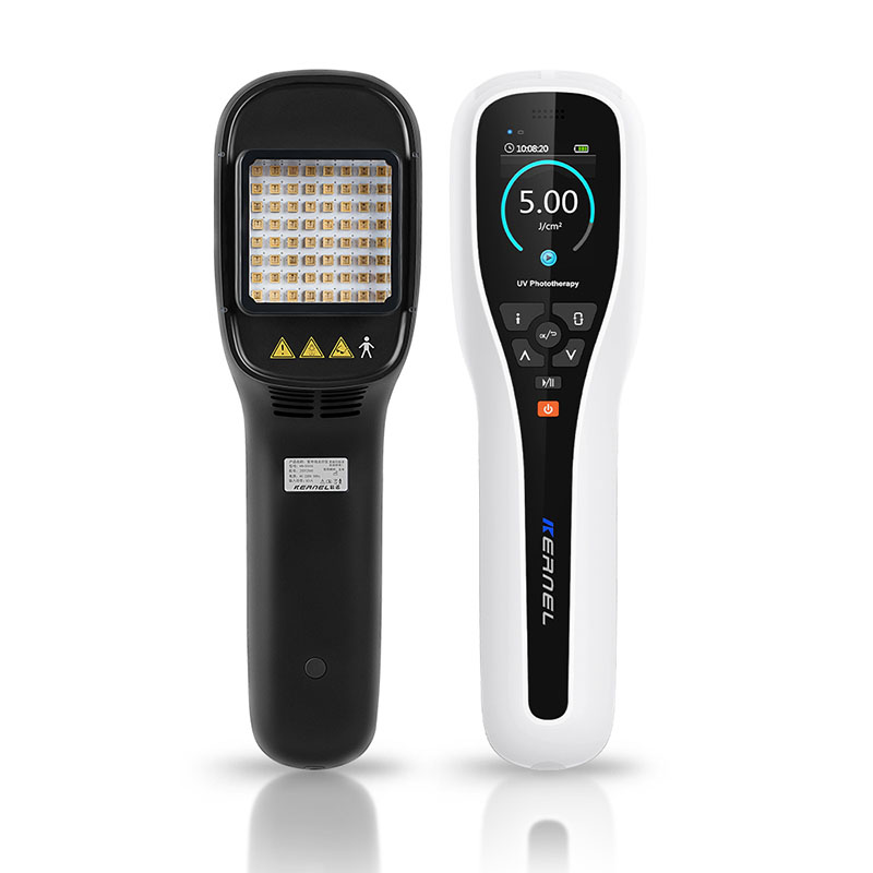 KN-5000G handheld 308 nm laser light therapy for vitiligo psoriasis