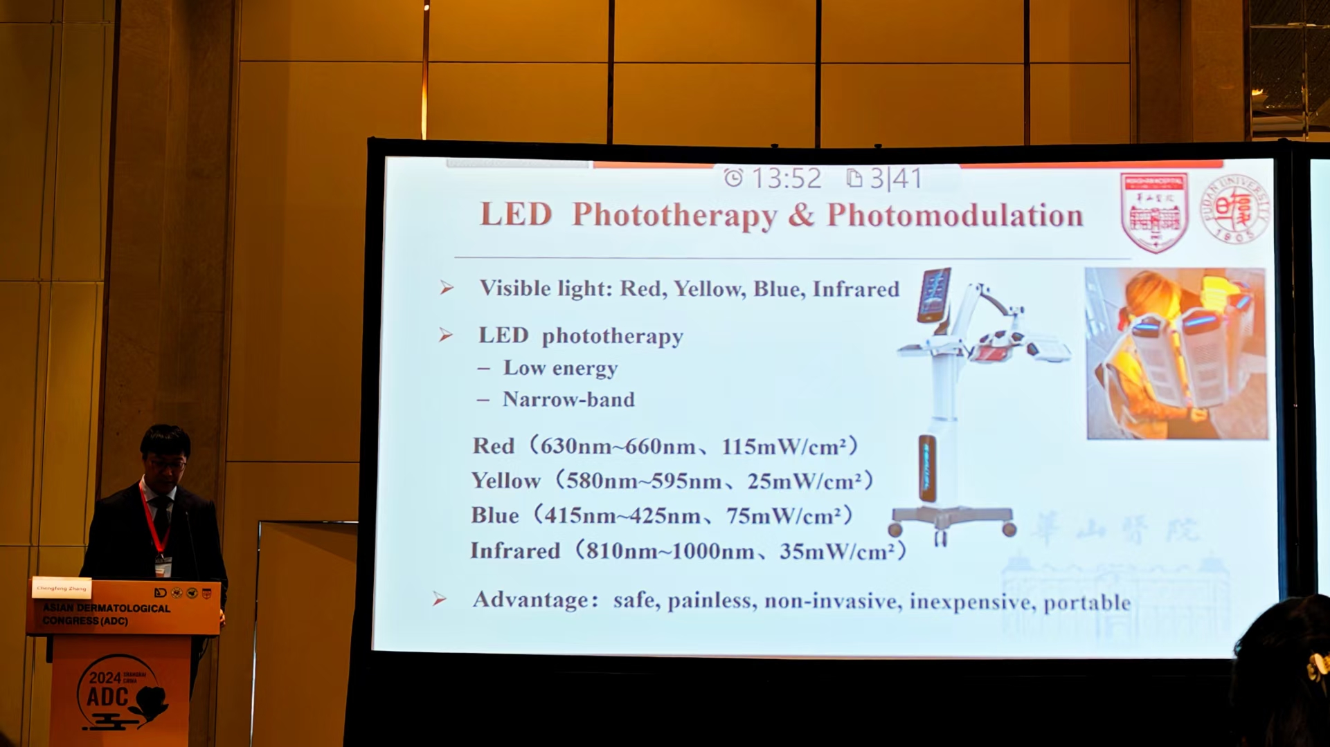 led photodynamic therapy