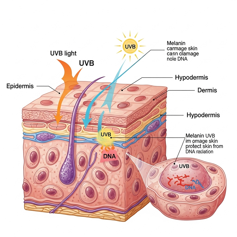 UVB treatment for psoriasis
