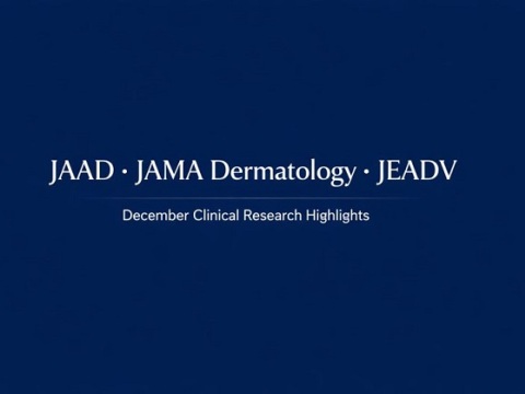 Geïntegreerd overzicht van baanbrekend dermatologisch onderzoek: een gezamenlijke analyse van JAAD, JAMA Dermatology en JEADV (uitgave december 2025)