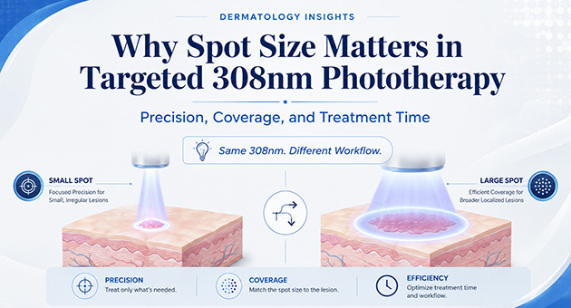 Why Spot Size Matters in 308nm Targeted Phototherapy
