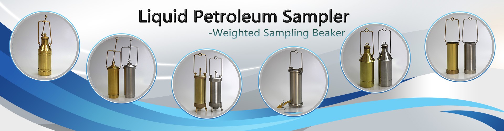 Liquid Petroleum Sampling Bottles Weight Thief Sampling Beaker