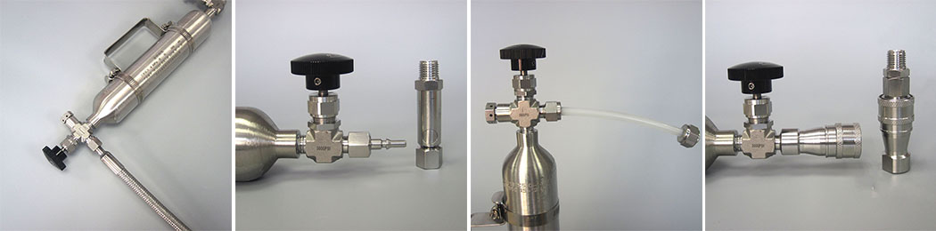 sample bomb cylinder